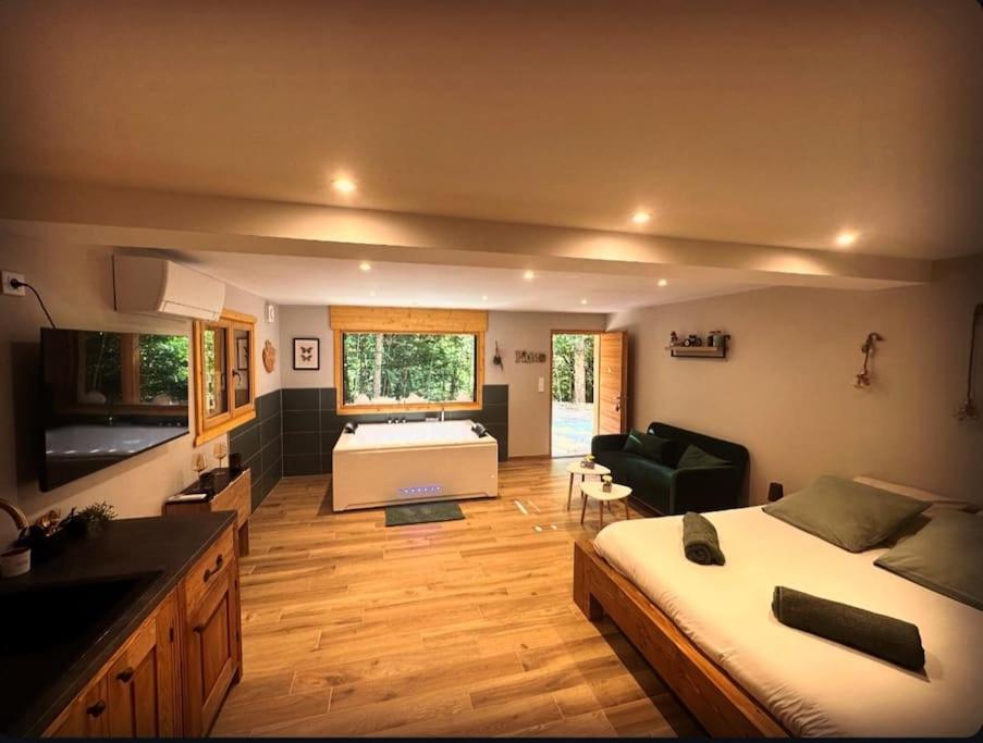 Jacuzzi En Foret Apartment